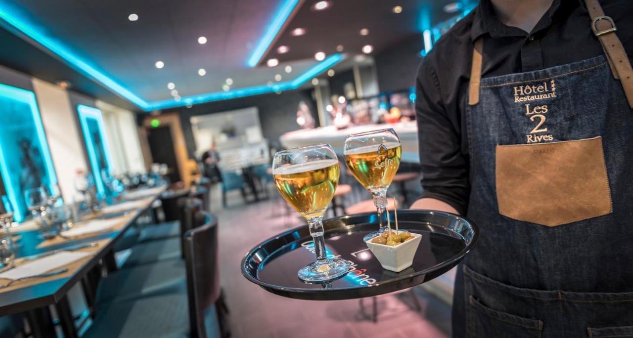 Logis Hotel Restaurant Les 2 Rives - A75, En Bordure De Riviere 班纳萨克 外观 照片
